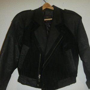 Authentic Byrnes & Baker Women's Leather Coat